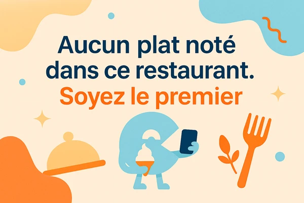 Aucun plat dans ce restaurant.
