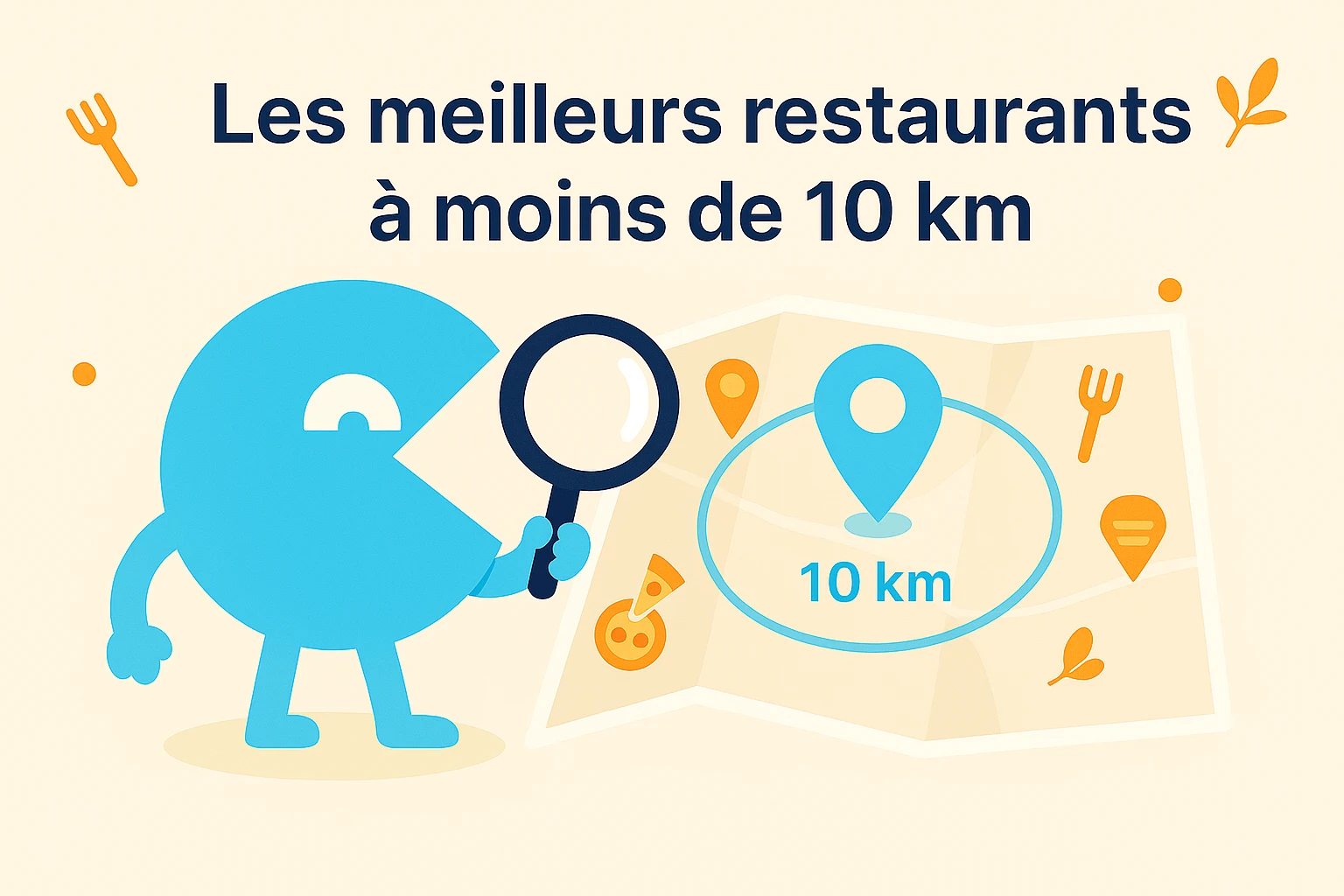 Restaurants à 10 km autour de moi