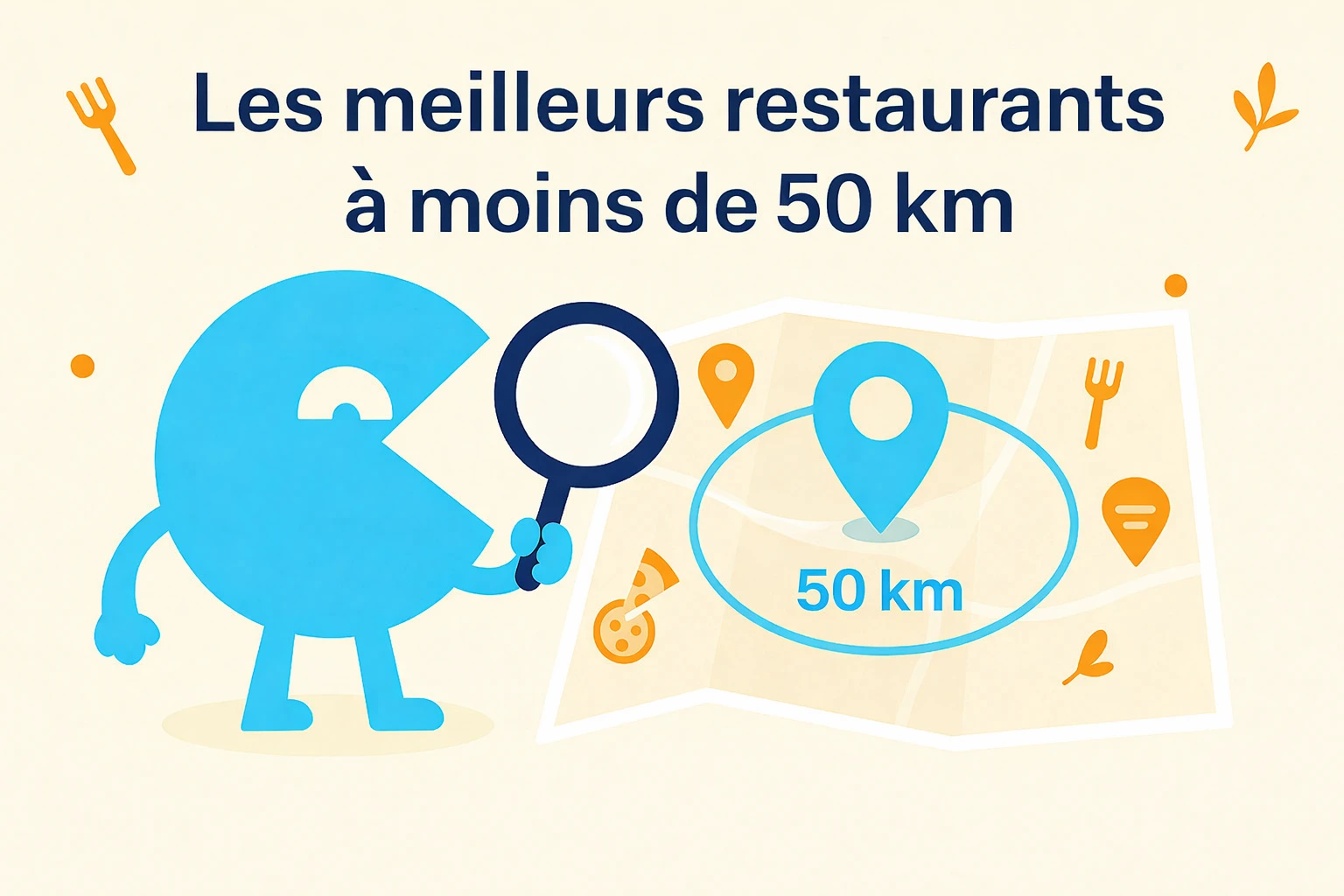 Restaurants à 50 km autour de moi