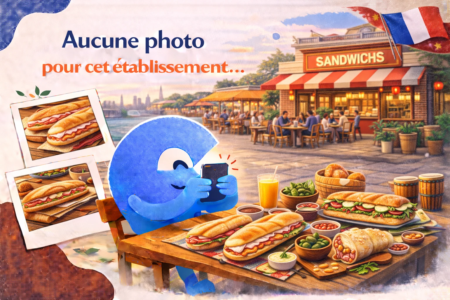 Restaurant La Roche Plate – Sandwicherie Biarritz à Biarritz, France