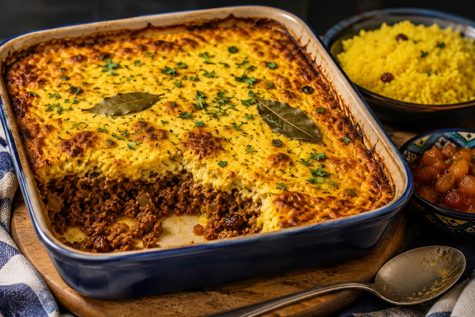 Bobotie — Afrique du Sud
