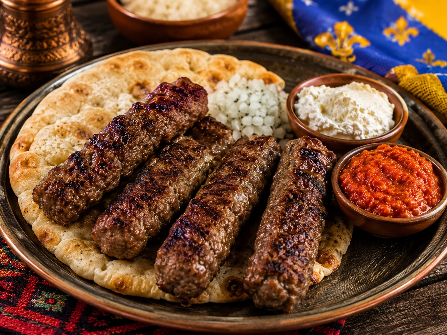 Ćevapi — Bosnie-Herzégovine