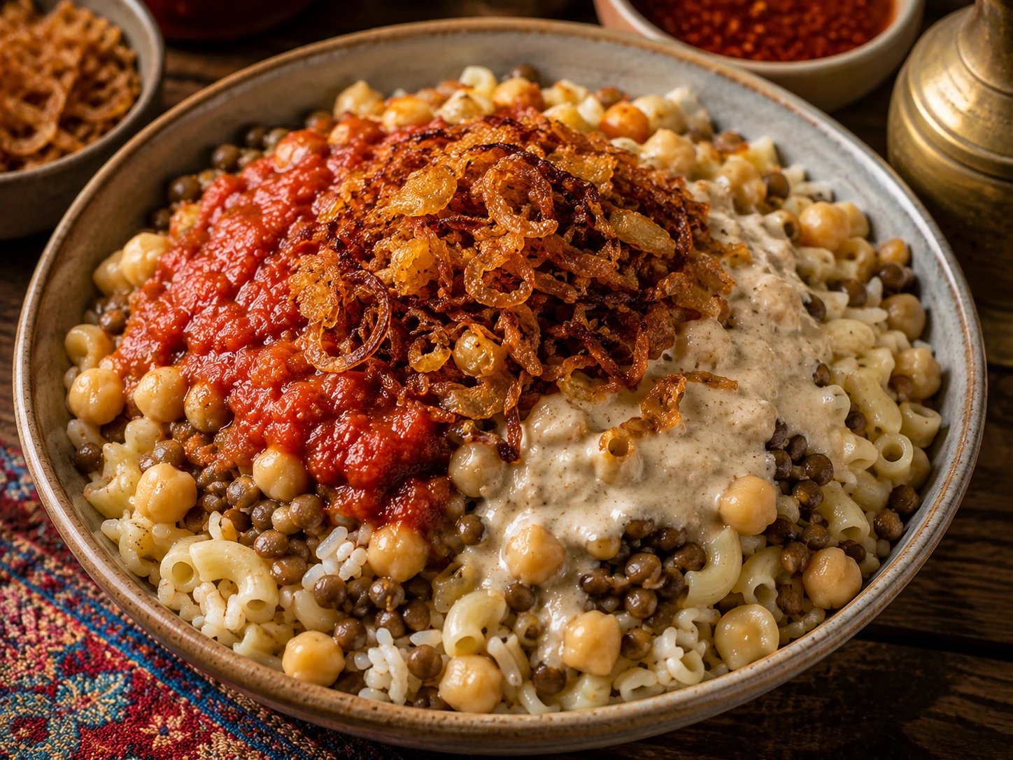 Koshari — Égypte