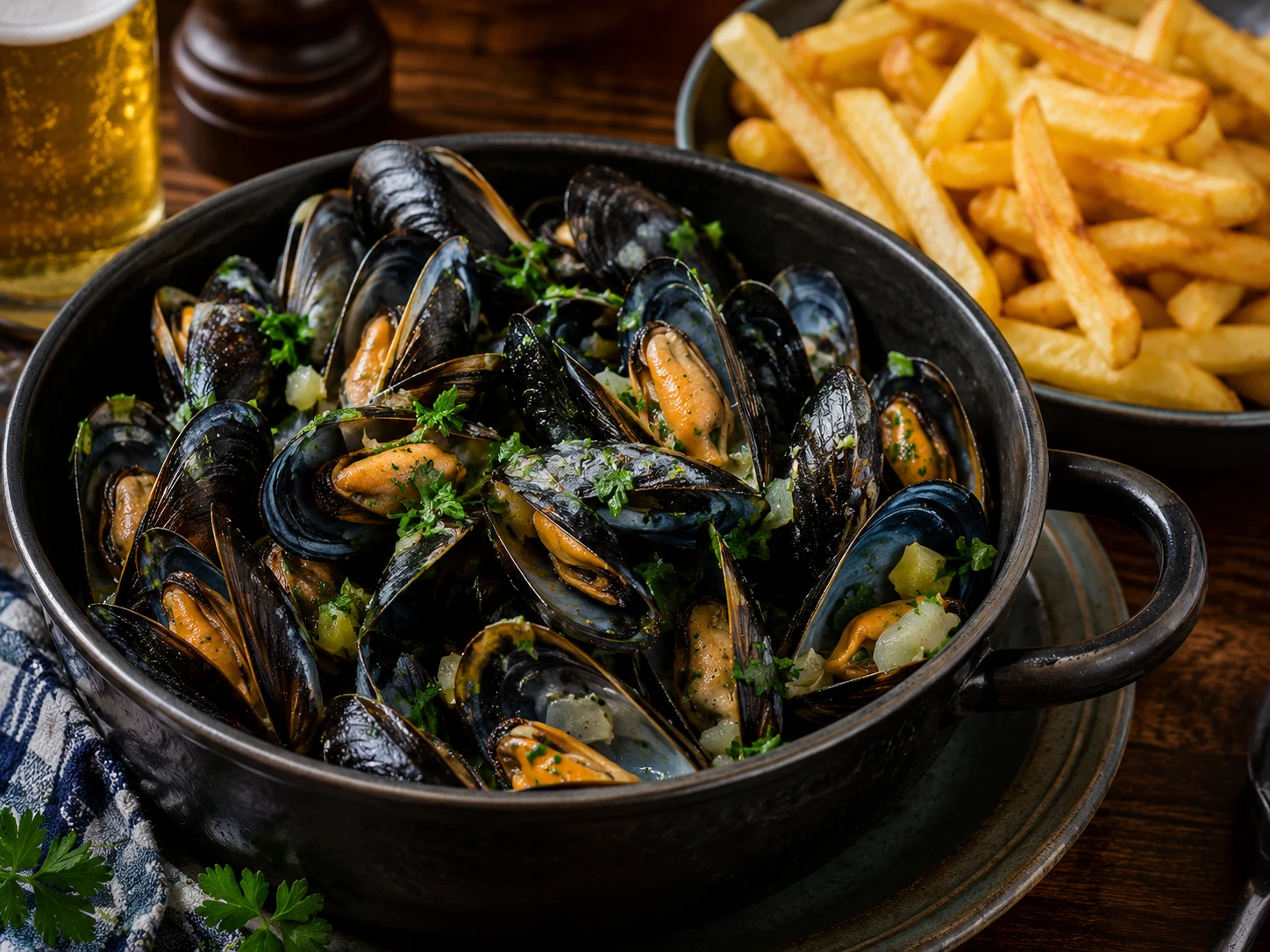 Moules-frites — Belgique
