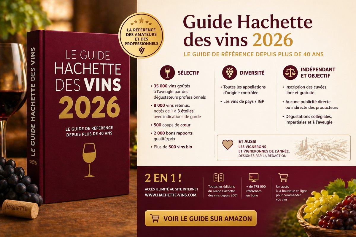 Guide Hachette des Vins 2026