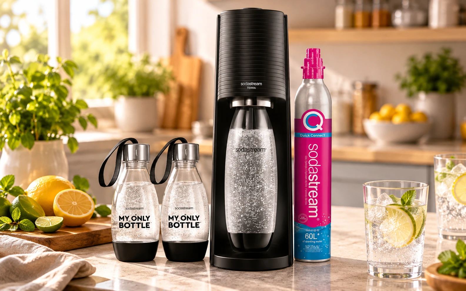 SodaStream Terra — Machine à eau pétillante