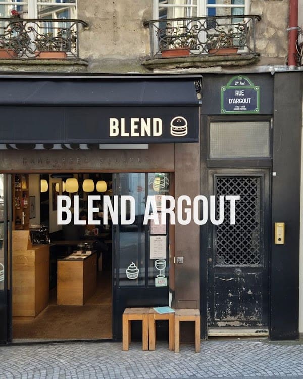 Restaurant Blend Hamburger ARGOUT à Paris, France