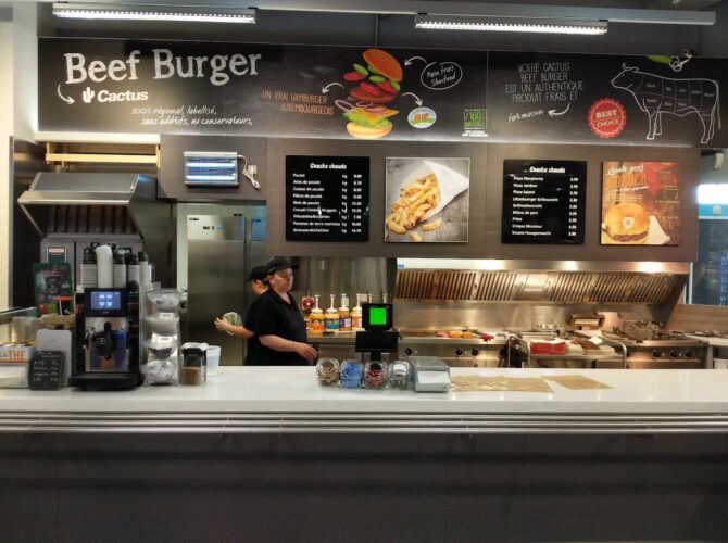 Restaurant Cactus Marché Bonnevoie à Luxembourg (Ville), Luxembourg