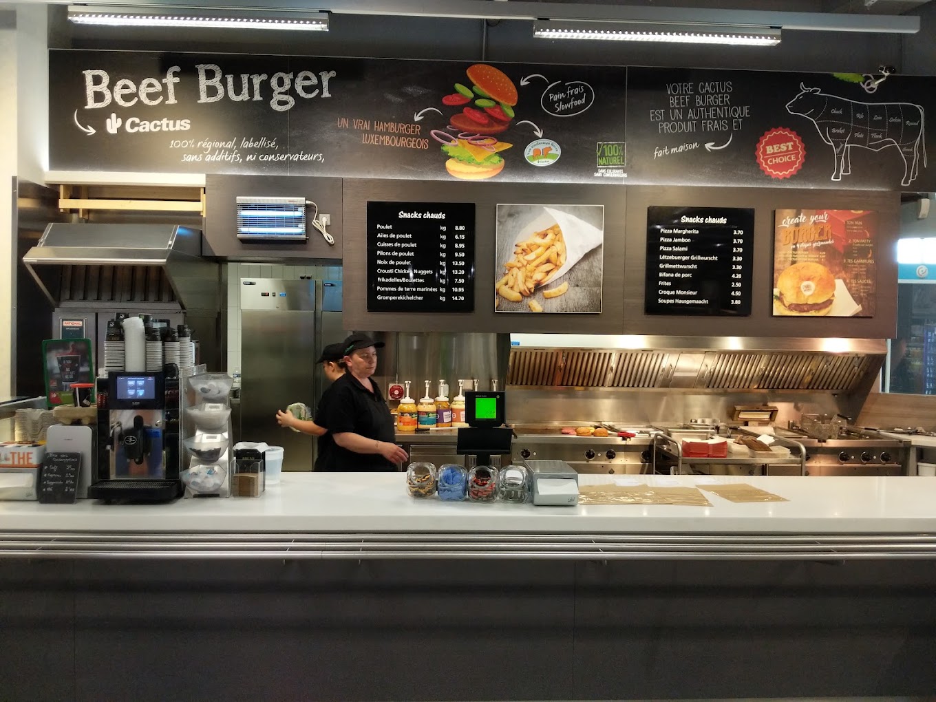 Restaurant Cactus Marché Bonnevoie à Luxembourg (Ville), Luxembourg