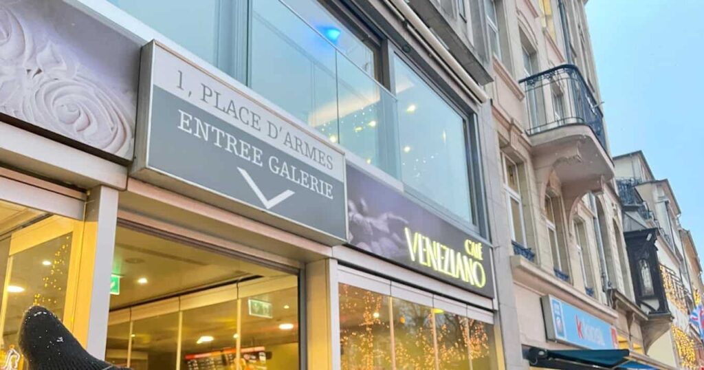 Restaurant Café Veneziano à Luxembourg (Ville), Luxembourg