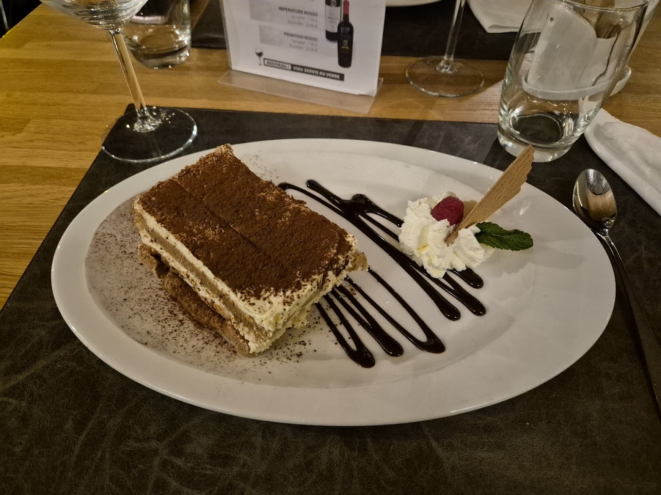 Restaurant Dimmi Si à Mondorf-les-Bains, Luxembourg