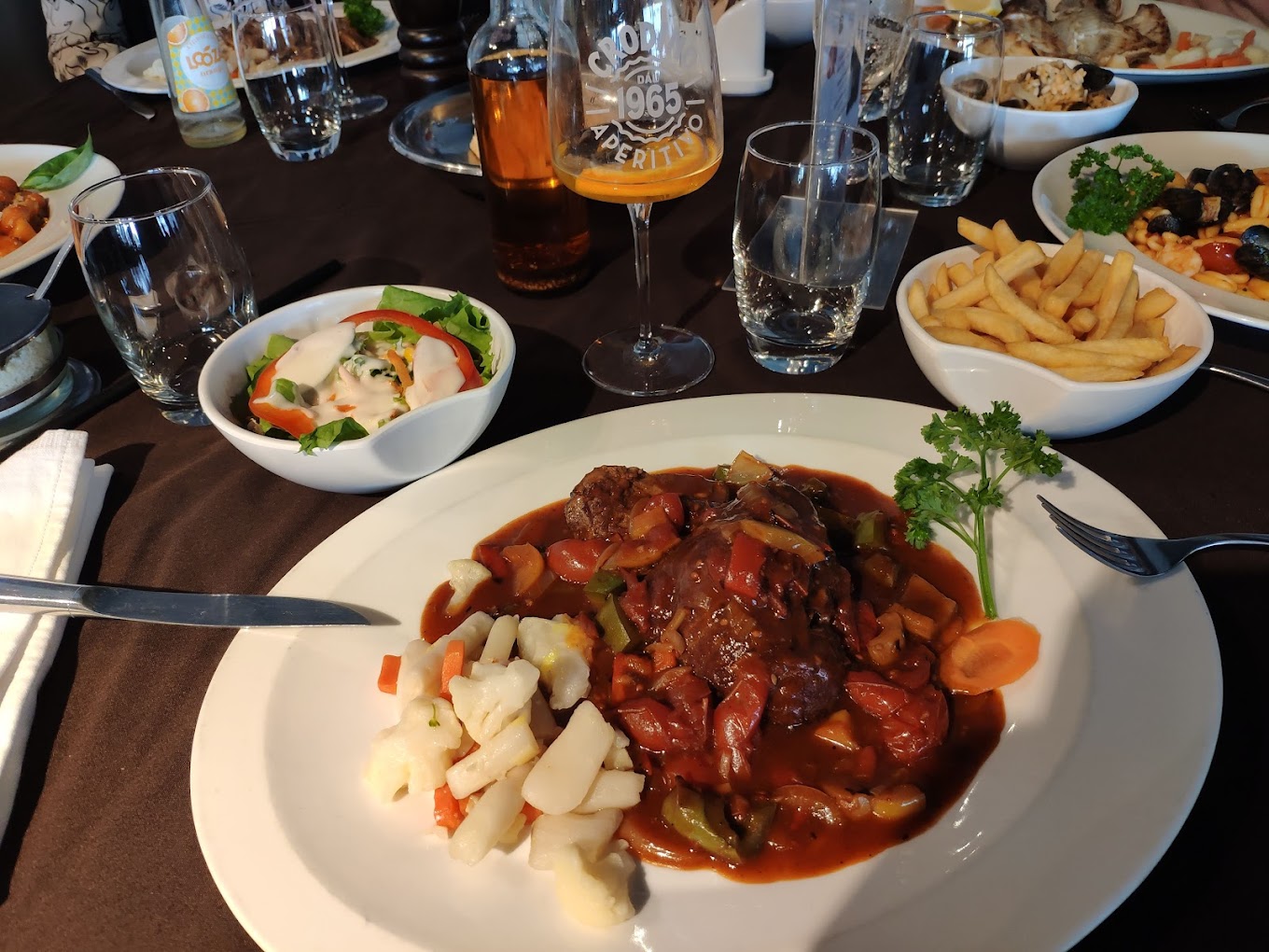 Restaurant Dimmi Si à Mondorf-les-Bains, Luxembourg