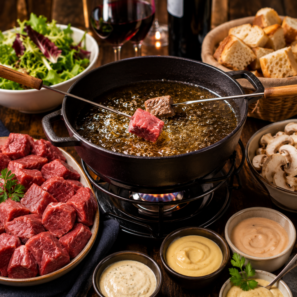 Fondue bourguignone
