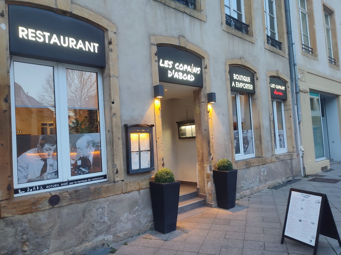 Restaurant Les copains d’abord à Metz, France