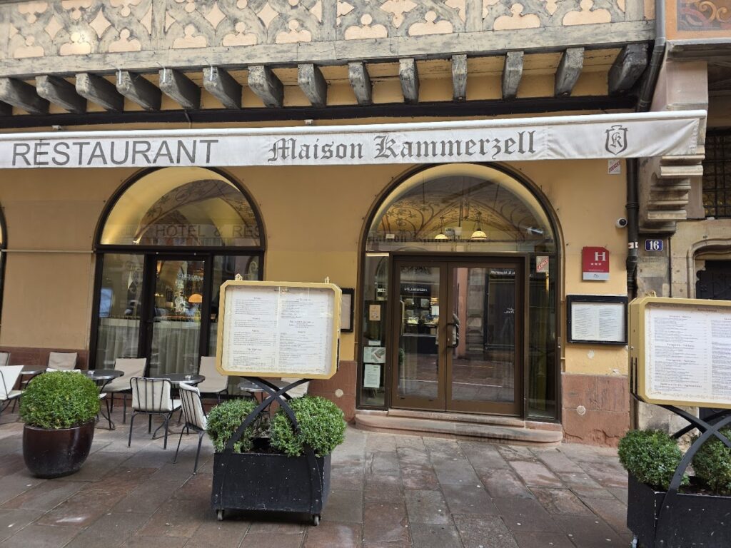 Restaurant Maison Kammerzell à Strasbourg, France