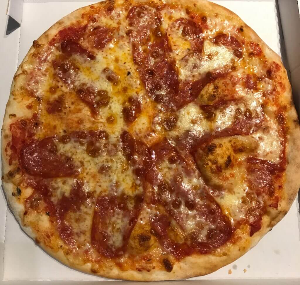 Pizza diavola - Pizzeria au 106 - France - Basse-Ham