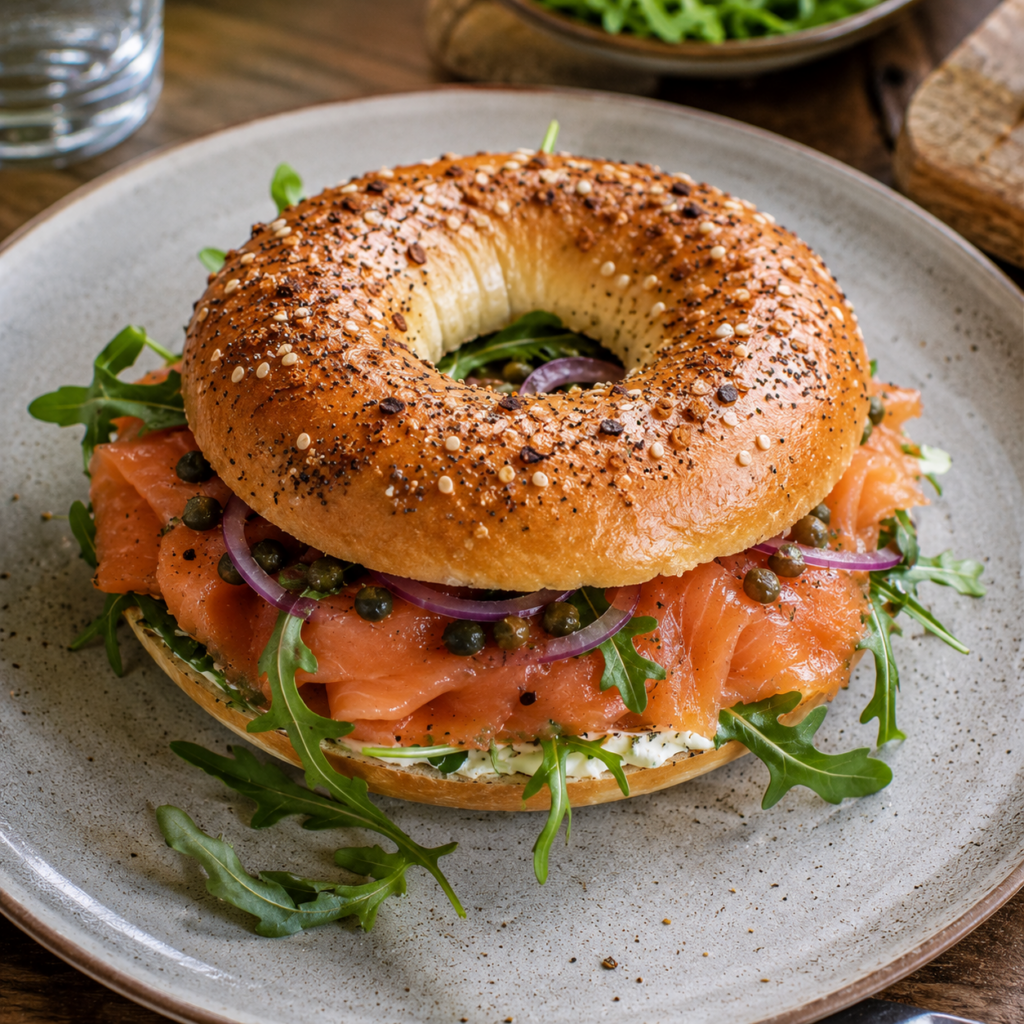 Bagel saumon