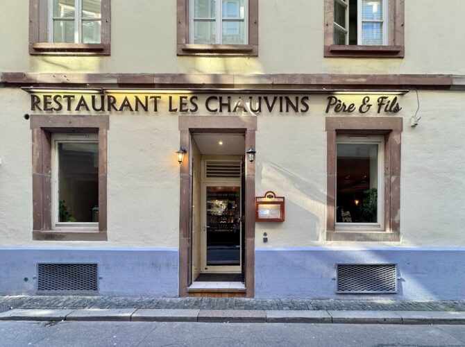 Restaurant Les Chauvins à Strasbourg, France