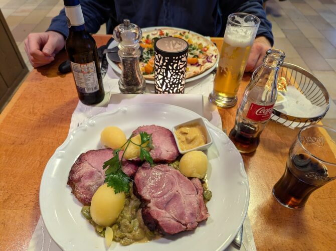 Restaurant An-Haal à Echternach, Luxembourg