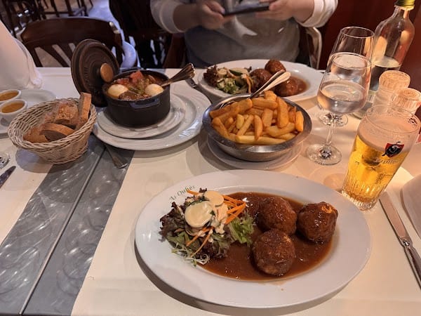 Restaurant As Ouhès à Liège, Belgique