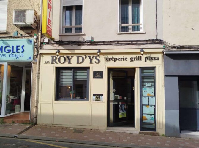 Restaurant Au Roy d’Ys à Cholet, France