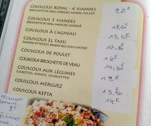 Restaurant Aux Délices du Maroc à Verdun, France