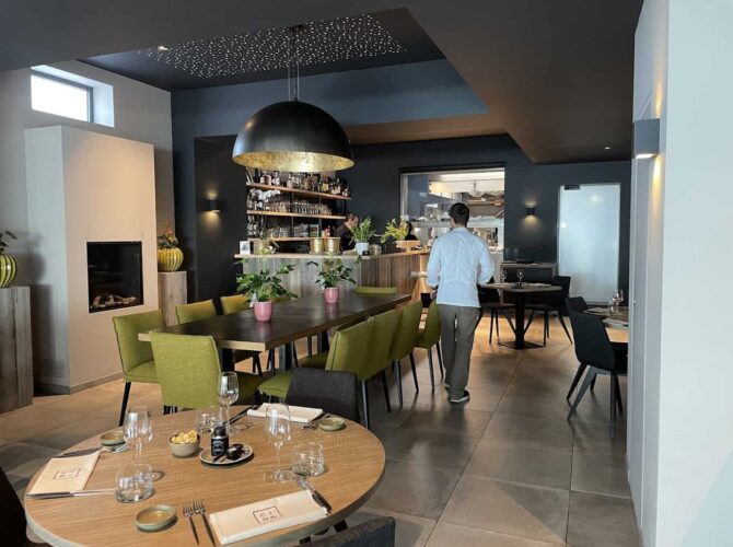 Restaurant Cinq à Bruxelles, Belgique