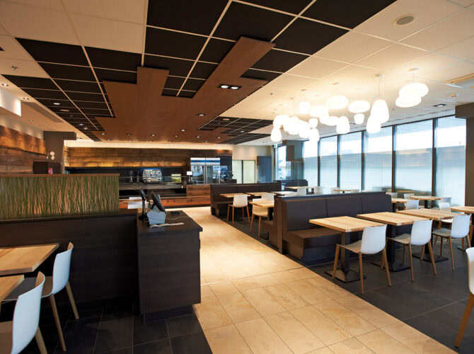 Restaurant Cube à Bertrange, Luxembourg