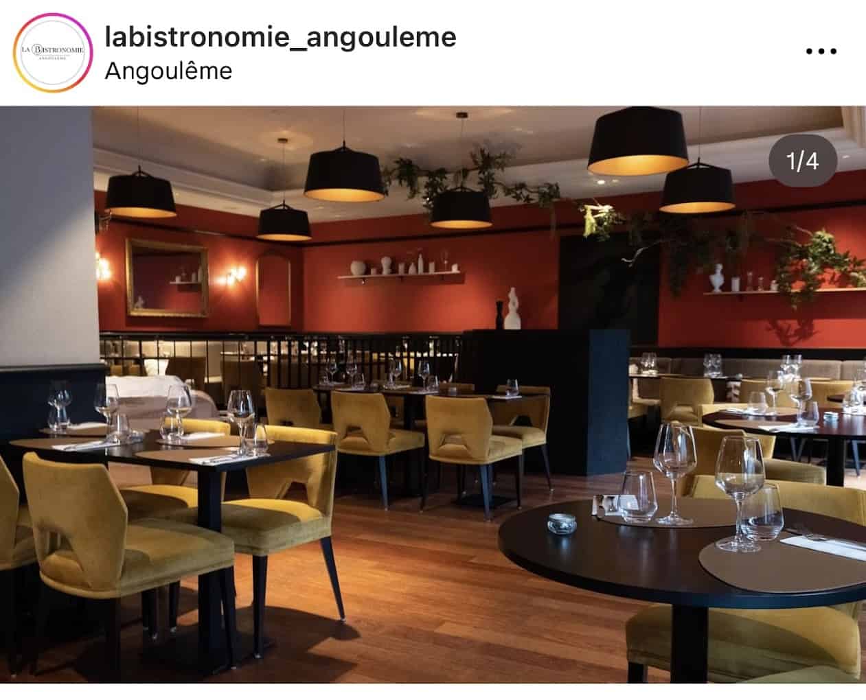 Restaurant La Bistronomie Angoulême à Angoulême, France