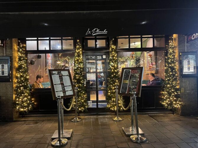 Restaurant La plancha à Bruges, Belgique