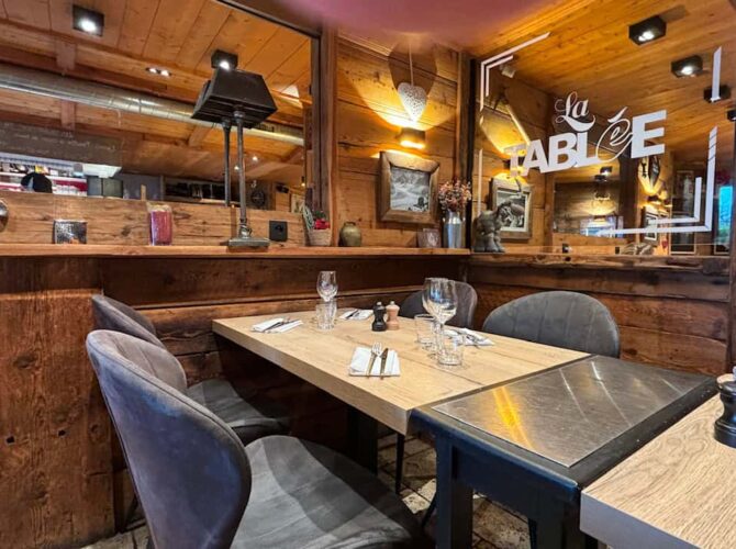 Restaurant La Tablée à Chamonix-Mont-Blanc, France