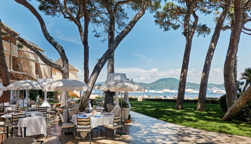 Restaurant La Vague d’Or à Saint-Tropez, France