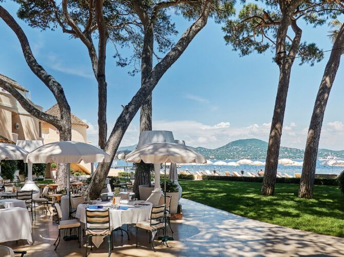 Restaurant La Vague d’Or à Saint-Tropez, France