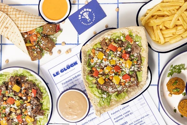 Restaurant Le Glück – Berliner Kebab Bordeaux | Broche 100% Agneau & Falafels Maison à Bordeaux, France