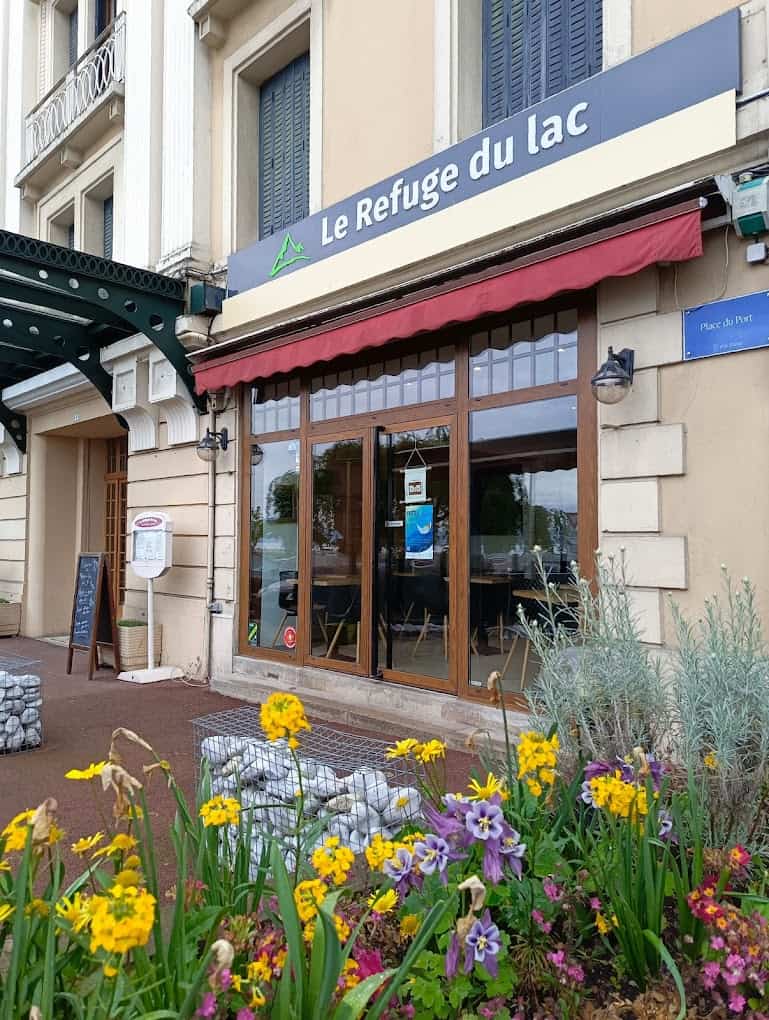 Restaurant Le refuge du lac à Évian-les-Bains, France