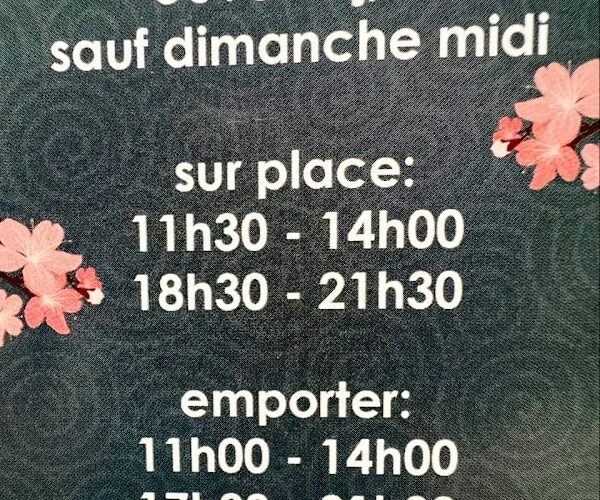 Restaurant Le Tsubaki à Remiremont, France