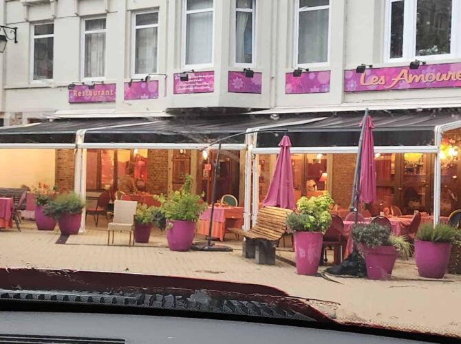 Restaurant Les Amourettes à Dinant, Belgique
