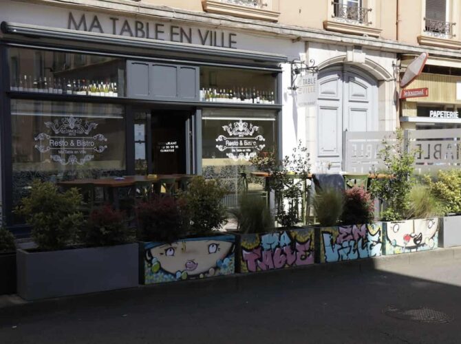 Restaurant Ma Table en Ville à Mâcon, France