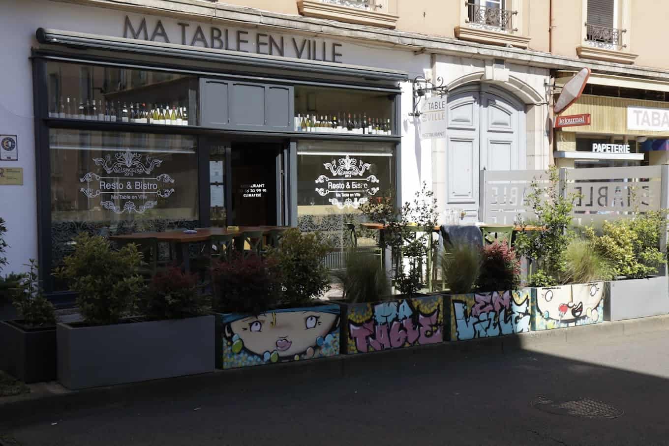 Restaurant Ma Table en Ville à Mâcon, France