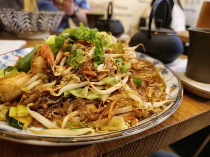 Restaurant Marco Polo noodles à Bruges, Belgique