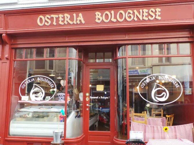 Restaurant Osteria Bolognese à Ixelles, Belgique
