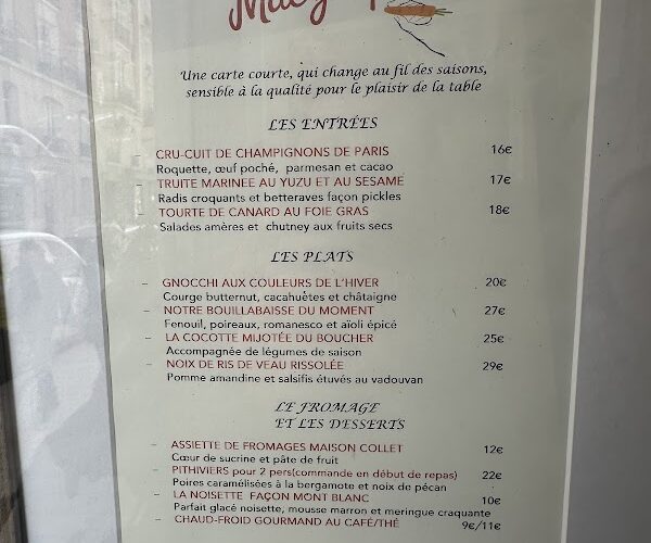 Restaurant Maezaly à Vincennes, France