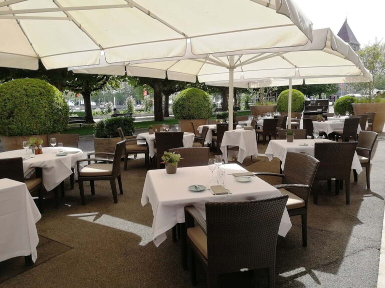 Restaurant Pic au Beau-Rivage Palace à Lausanne, Suisse