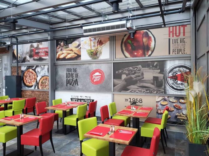 Restaurant Pizza Hut à Winseler, Luxembourg