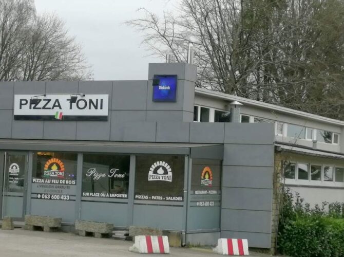 Restaurant Pizza Toni à Arlon, Belgique