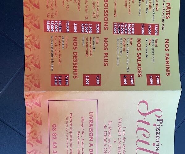 Restaurant Pizzeria Sicilia à Villerupt, France