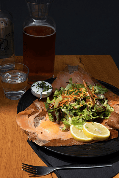 Restaurant Crêperie Glacier Chez Les Ducs à Nantes, France