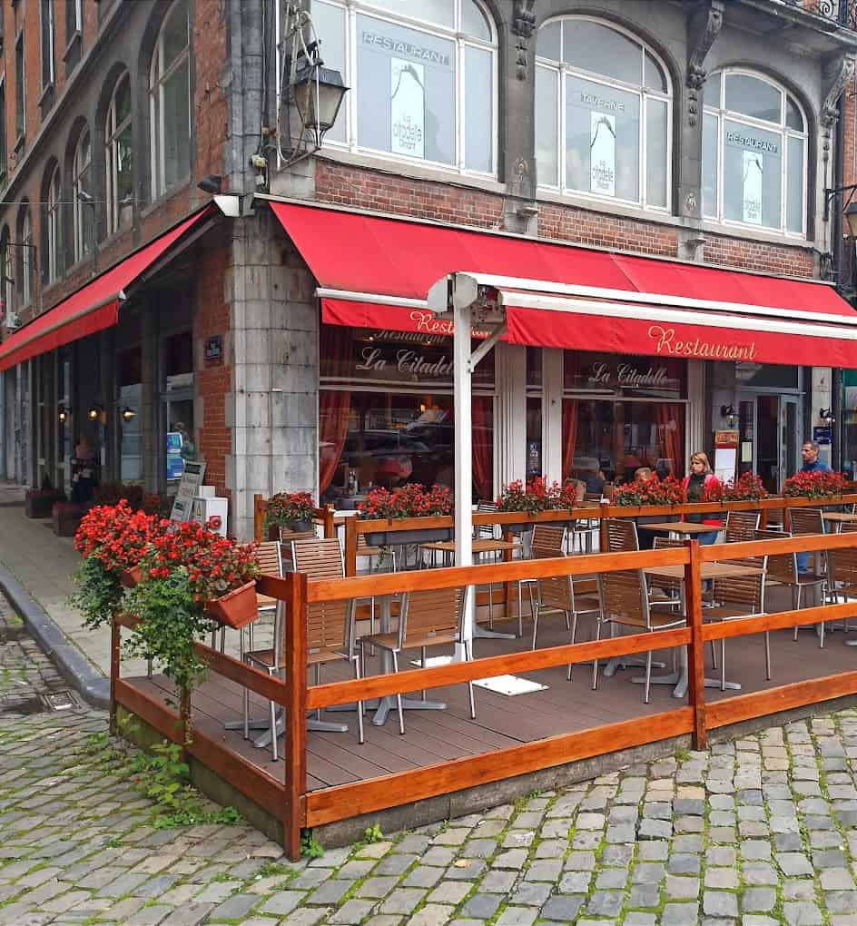 Restaurant La Citadelle à Dinant, Belgique