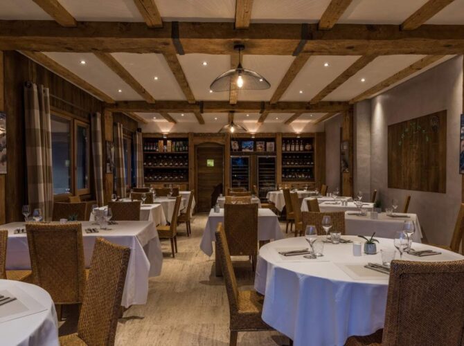 Restaurant La Sauvageonne à Servoz, France