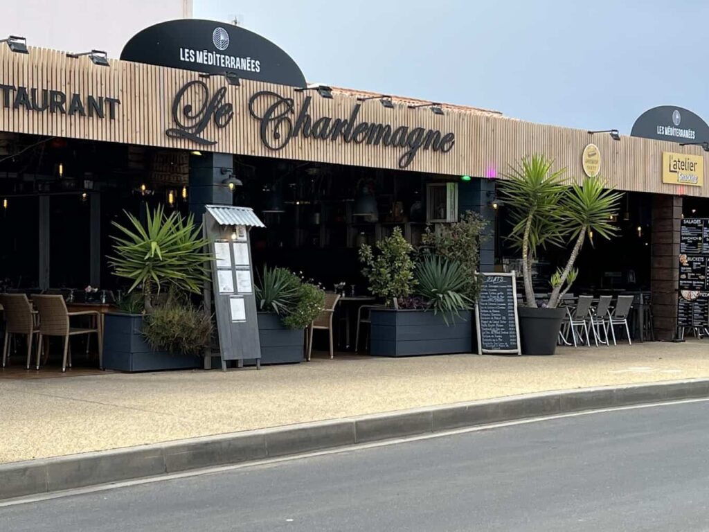 Restaurant Le Charlemagne à Marseillan, France